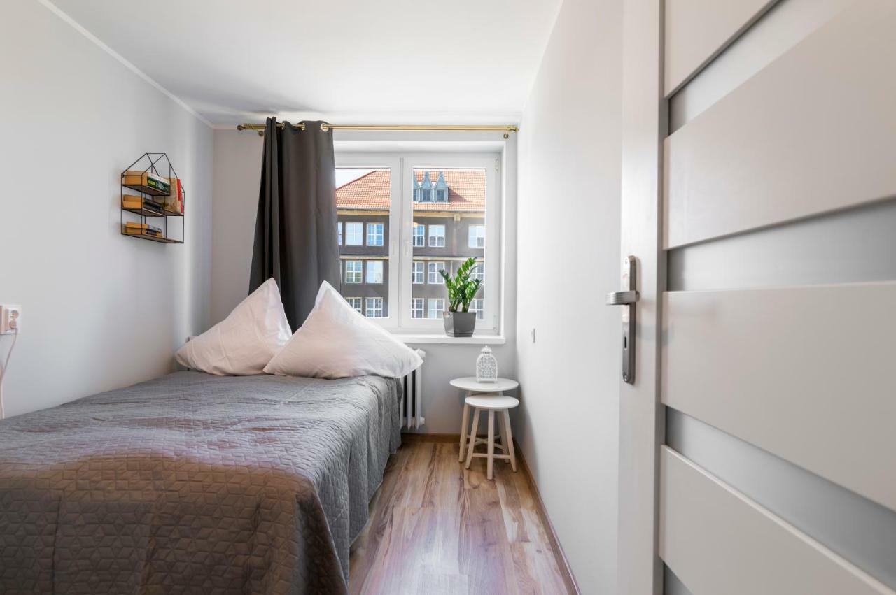 Apartemen 62 m² dengan 2 kamar tidur dan 1 kamar mandi pribadi di Daerah Pinggiran Kota Tua Gdansk Bagian luar foto